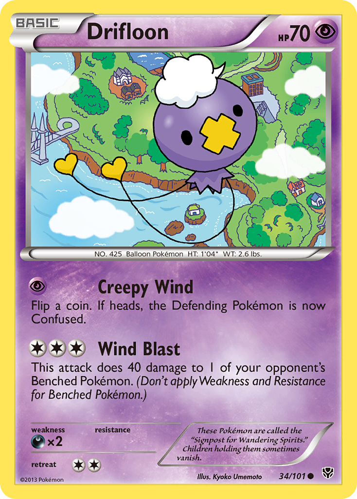 Drifloon (34/101) [Black & White: Plasma Blast] | Good Games Adelaide SA