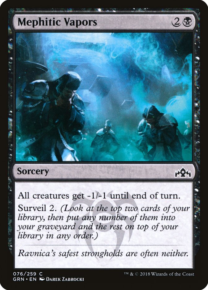 Mephitic Vapors [Guilds of Ravnica] | Good Games Adelaide SA