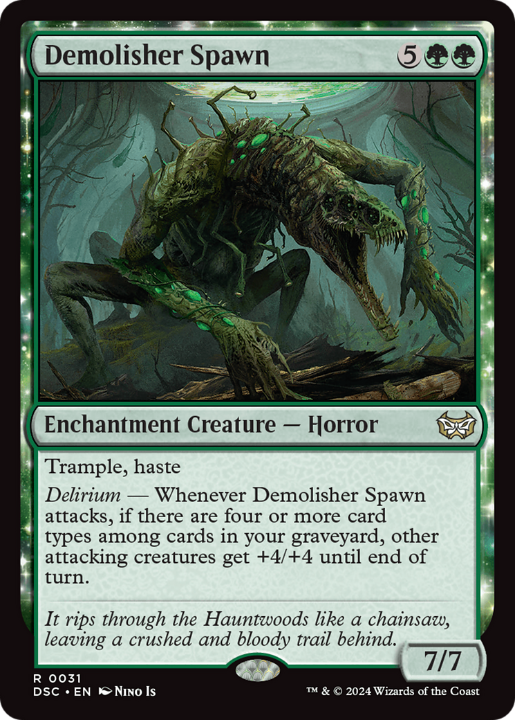 Demolisher Spawn [Duskmourn: House of Horror Commander] | Good Games Adelaide SA