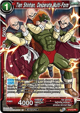 Tien Shinhan, Desperate Multi-Form (P-315) [Tournament Promotion Cards] | Good Games Adelaide SA