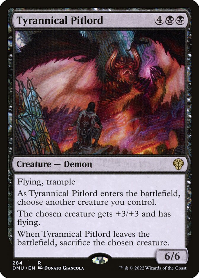 Tyrannical Pitlord 284 (Dominaria United)  - Foil | Good Games Adelaide SA