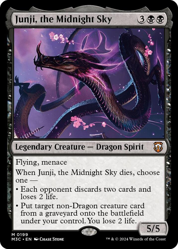 Junji, the Midnight Sky 199/411 (Commander: Modern Horizons 3)  - Ripple Foil | Good Games Adelaide SA