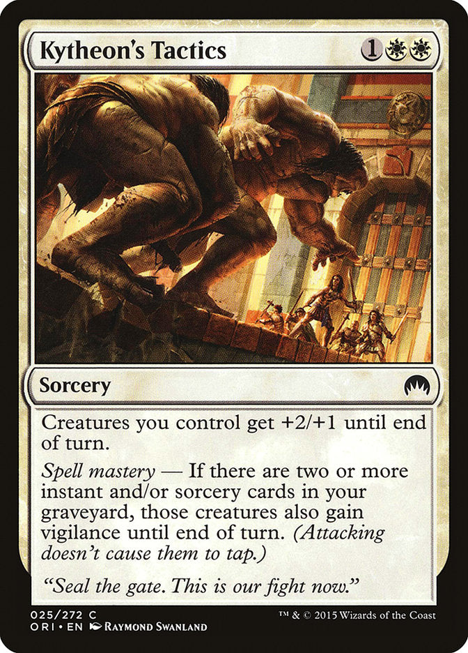 Kytheon's Tactics 25 (Magic Origins)  - Foil | Good Games Adelaide SA
