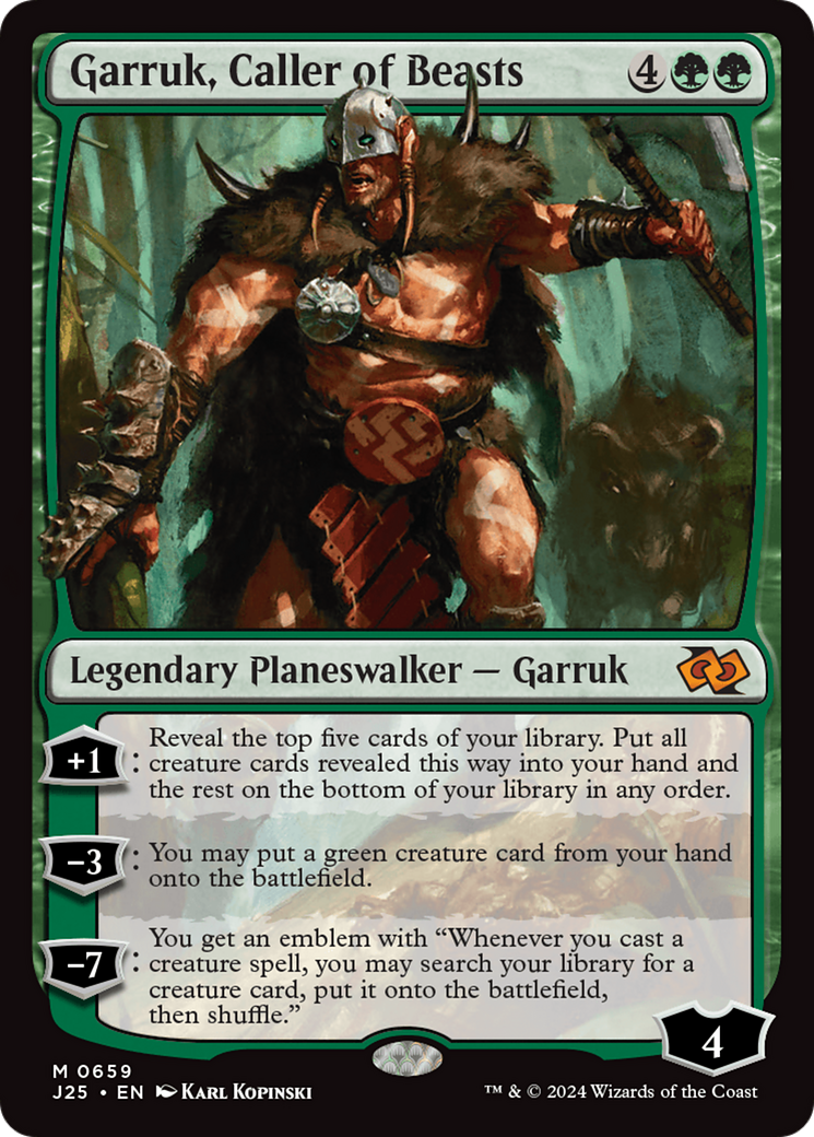 Garruk, Caller of Beasts [Foundations Jumpstart] | Good Games Adelaide SA