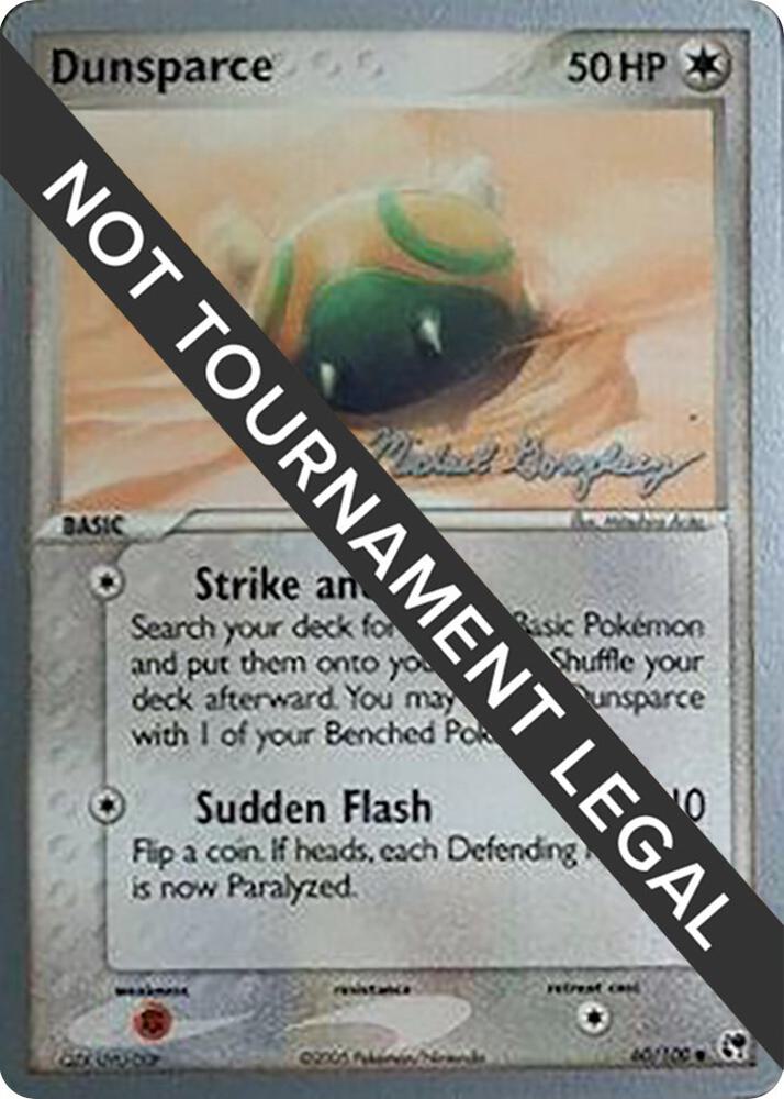 Dunsparce 2005 Michael Gonzalez 60/100 (World Championship Decks)  | Good Games Adelaide SA