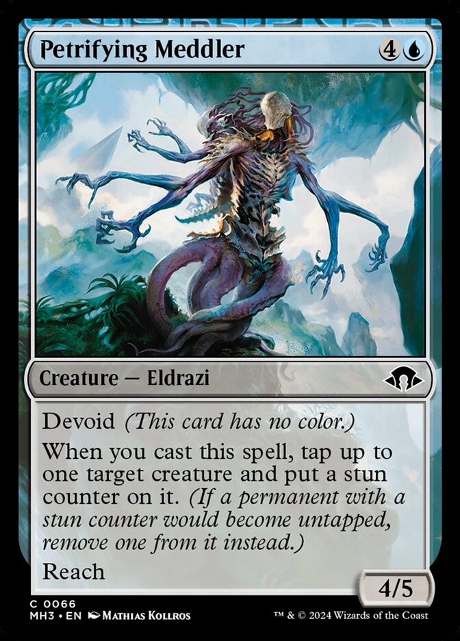 Petrifying Meddler 66 (Modern Horizons 3)  | Good Games Adelaide SA