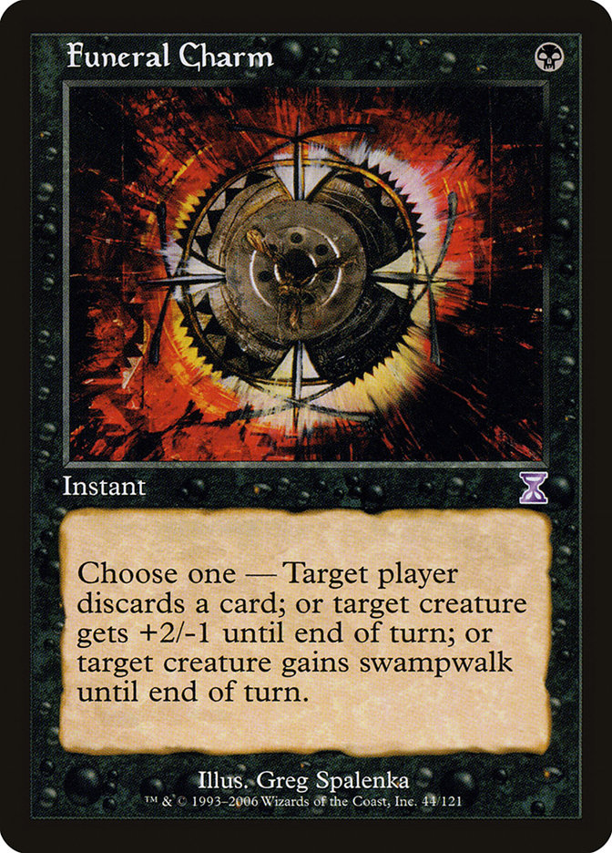 Funeral Charm 44 (Timeshifted)  - Foil | Good Games Adelaide SA