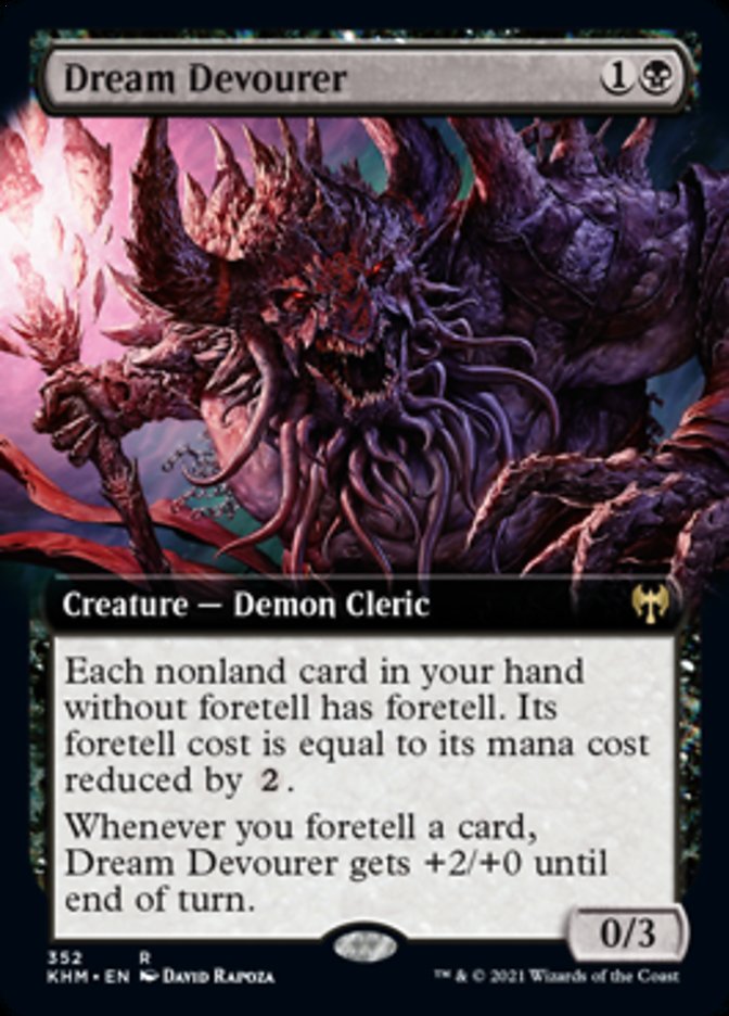 Dream Devourer (Extended Art) [Kaldheim] | Good Games Adelaide SA