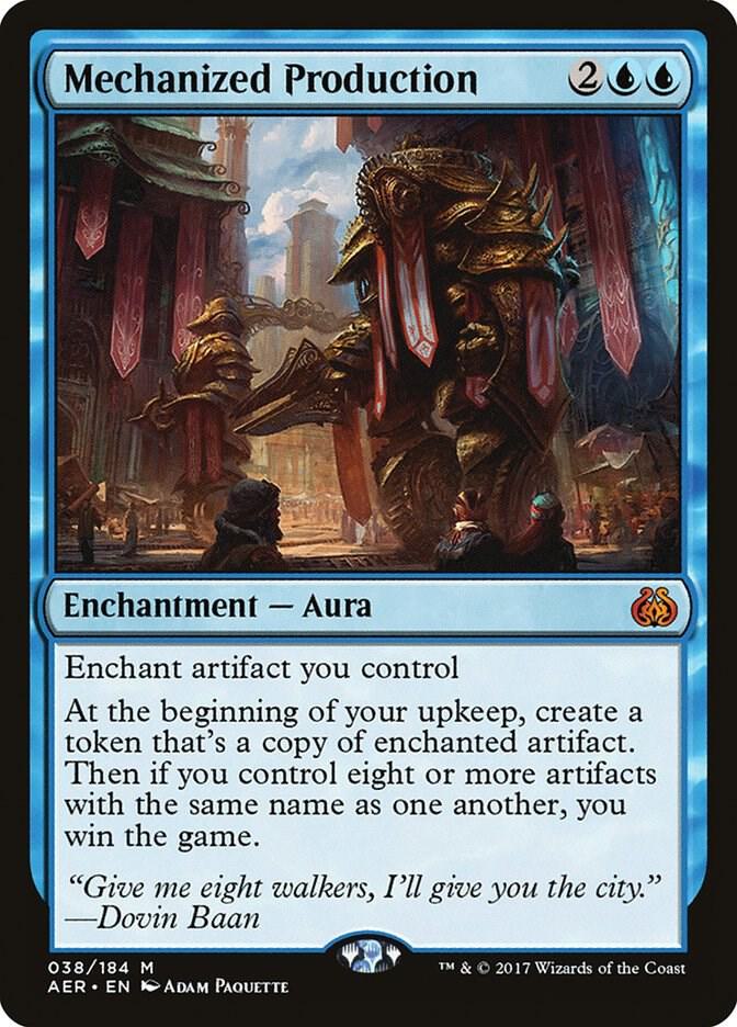 Mechanized Production 38 (Aether Revolt)  - Foil | Good Games Adelaide SA