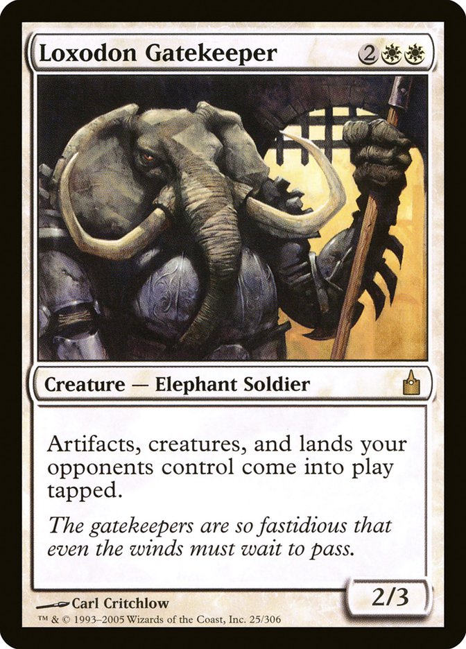 Loxodon Gatekeeper 25 (Ravnica: City of Guilds)  | Good Games Adelaide SA