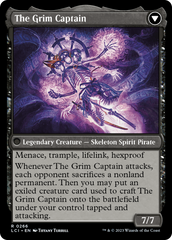 Throne of the Grim Captain // The Grim Captain [The Lost Caverns of Ixalan Prerelease Cards] | Good Games Adelaide SA