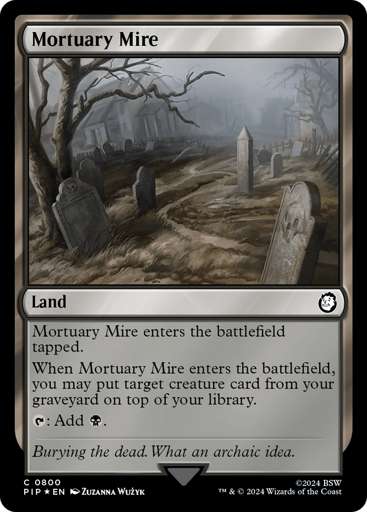 Mortuary Mire (Surge Foil) [Fallout] | Good Games Adelaide SA