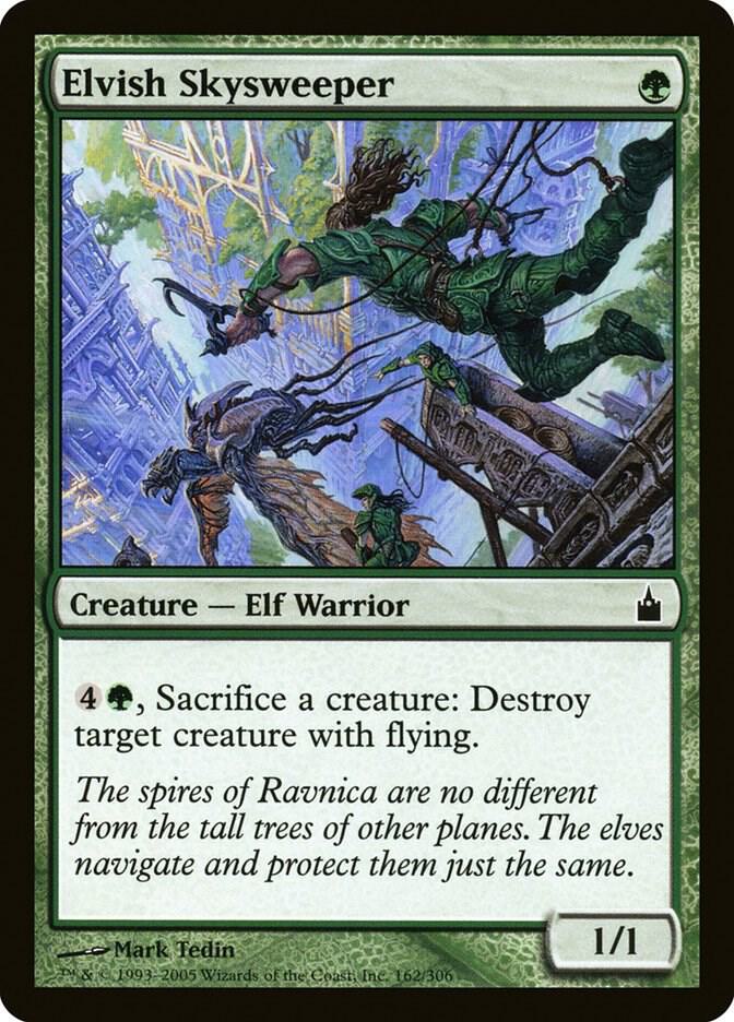 Elvish Skysweeper 162 (Ravnica: City of Guilds)  - Foil | Good Games Adelaide SA