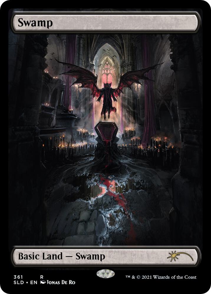 Swamp The Dracula Lands 361 (Secret Lair Drop Series)  - Foil | Good Games Adelaide SA