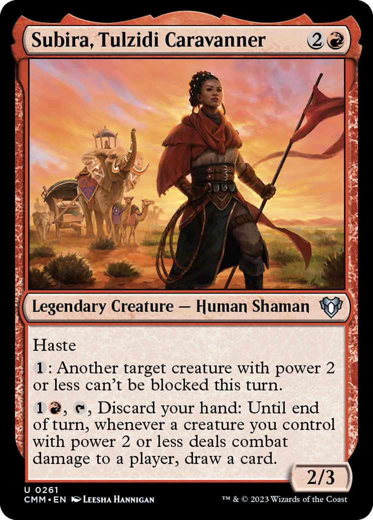 Subira, Tulzidi Caravanner [Commander Masters] | Good Games Adelaide SA