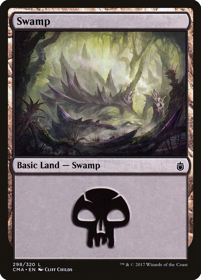Swamp (298) [Commander Anthology] | Good Games Adelaide SA
