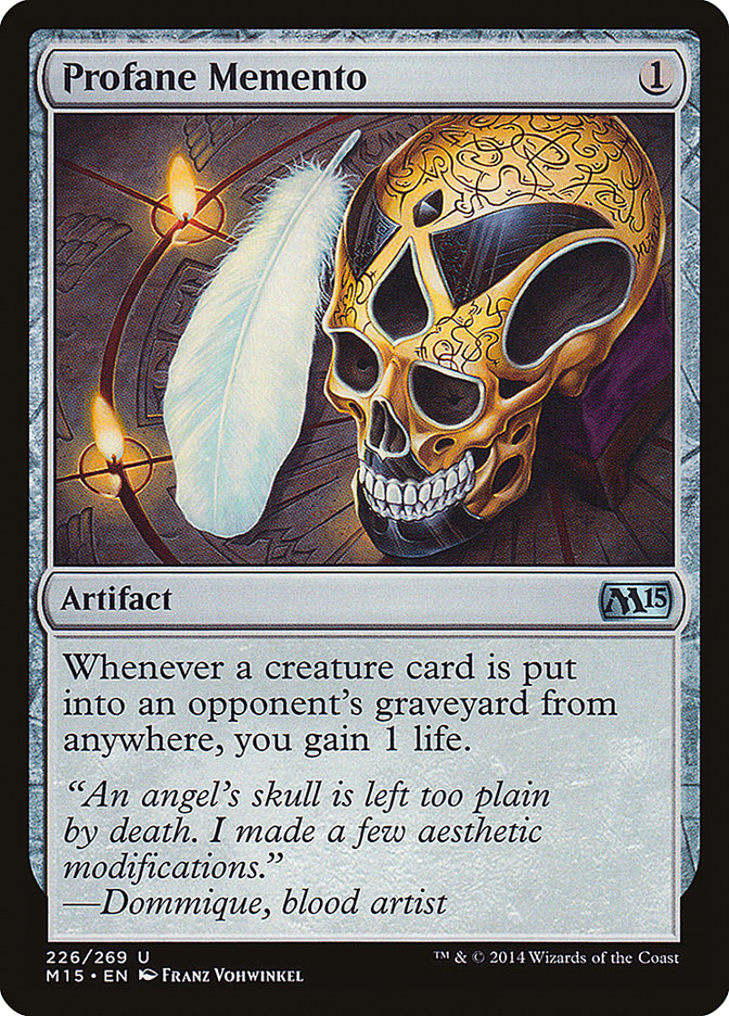 Profane Memento 226 (Magic 2015 (M15))  - Foil | Good Games Adelaide SA