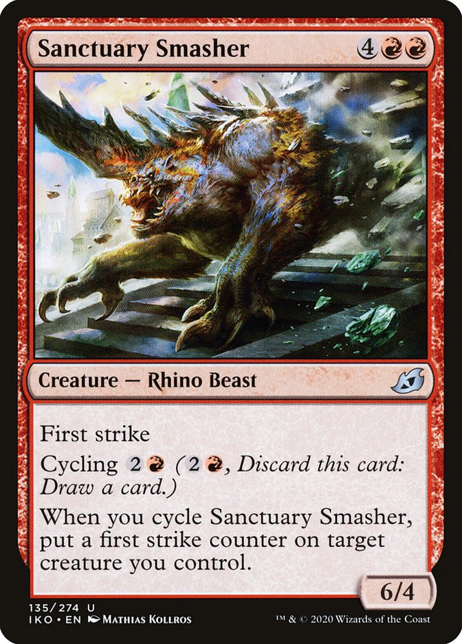 Sanctuary Smasher 135 (Ikoria: Lair of Behemoths)  - Foil | Good Games Adelaide SA
