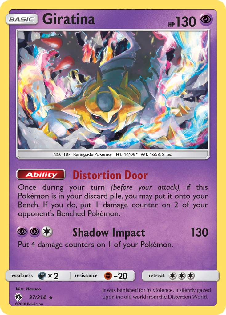 Giratina (97/214) [Sun & Moon: Lost Thunder] | Good Games Adelaide SA