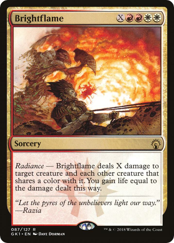 Brightflame 87 (Guilds of Ravnica: Guild Kits)  | Good Games Adelaide SA