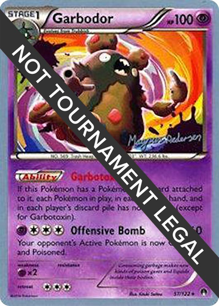 Garbodor 57 2018 Magnus Pedersen 57/122 (World Championship Decks)  | Good Games Adelaide SA