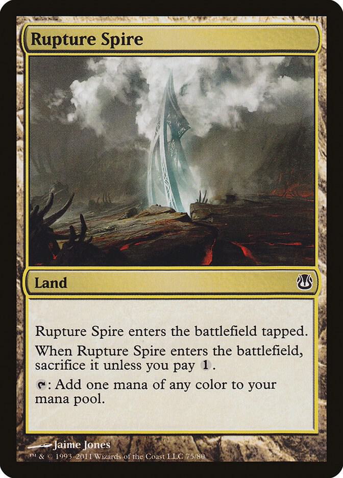 Rupture Spire 75 (Duel Decks: Ajani vs. Nicol Bolas)  | Good Games Adelaide SA