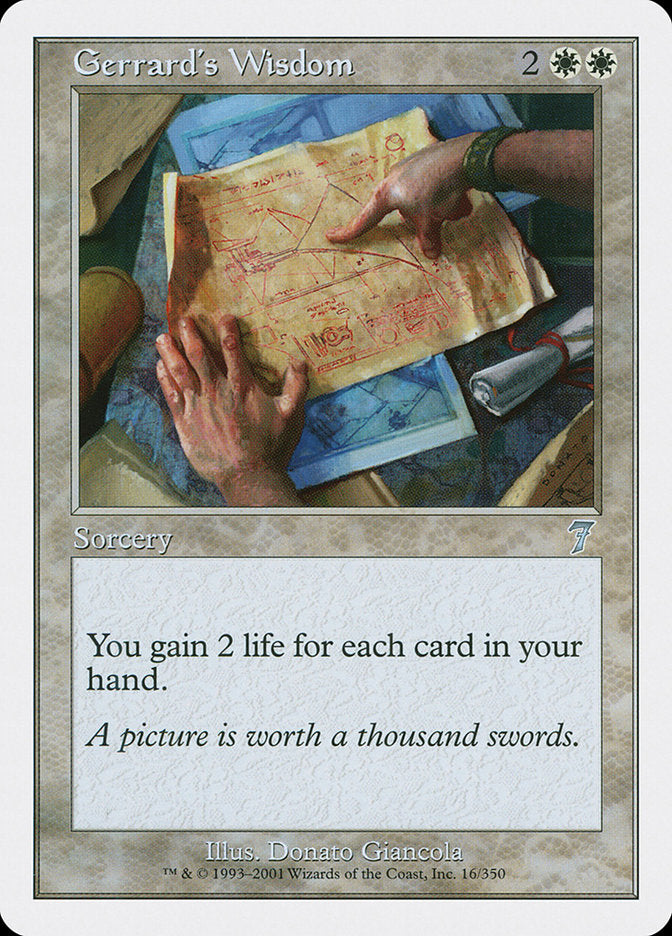 Gerrard's Wisdom 16 (7th Edition)  | Good Games Adelaide SA