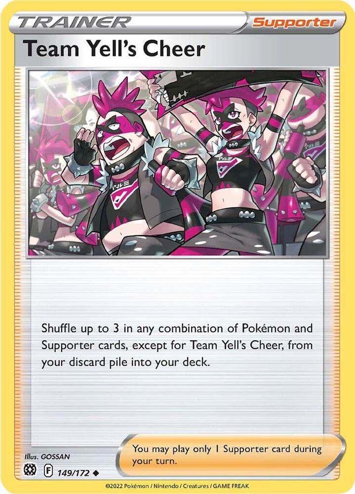 Team Yell's Cheer 149/172 (SWSH09: Brilliant Stars)  | Good Games Adelaide SA