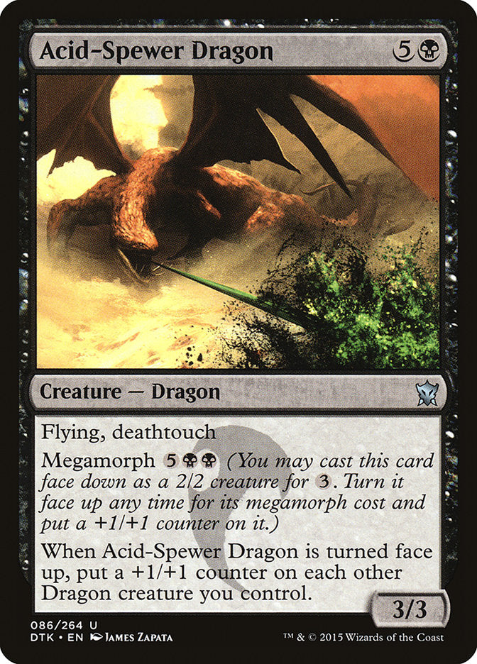 Acid-Spewer Dragon 86 (Dragons of Tarkir)  | Good Games Adelaide SA