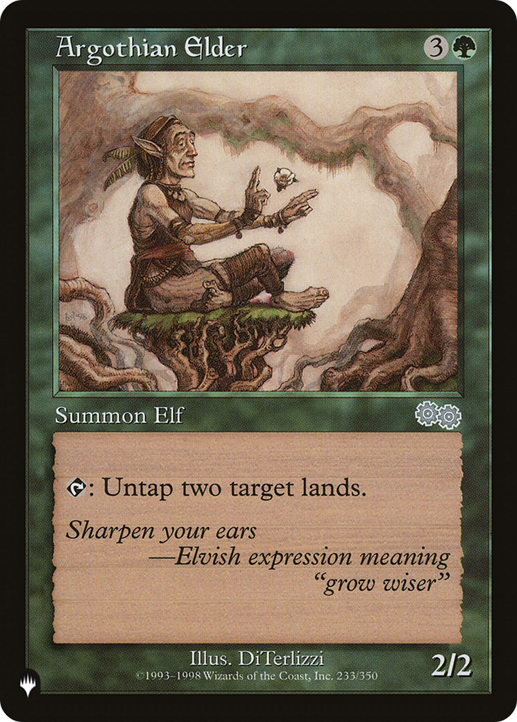 Argothian Elder [The List] | Good Games Adelaide SA