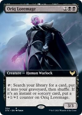 Oriq Loremage Extended Art 304 (Strixhaven: School of Mages)  - Foil | Good Games Adelaide SA