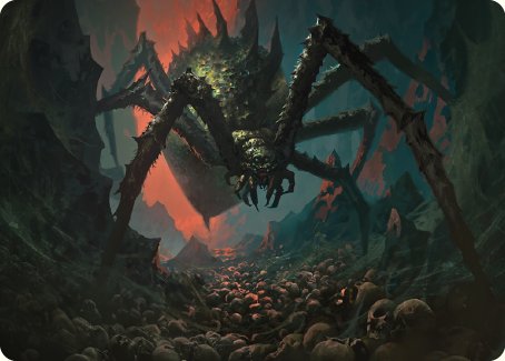 Shelob, Child of Ungoliant Art Card [The Lord of the Rings: Tales of Middle-earth Art Series] | Good Games Adelaide SA