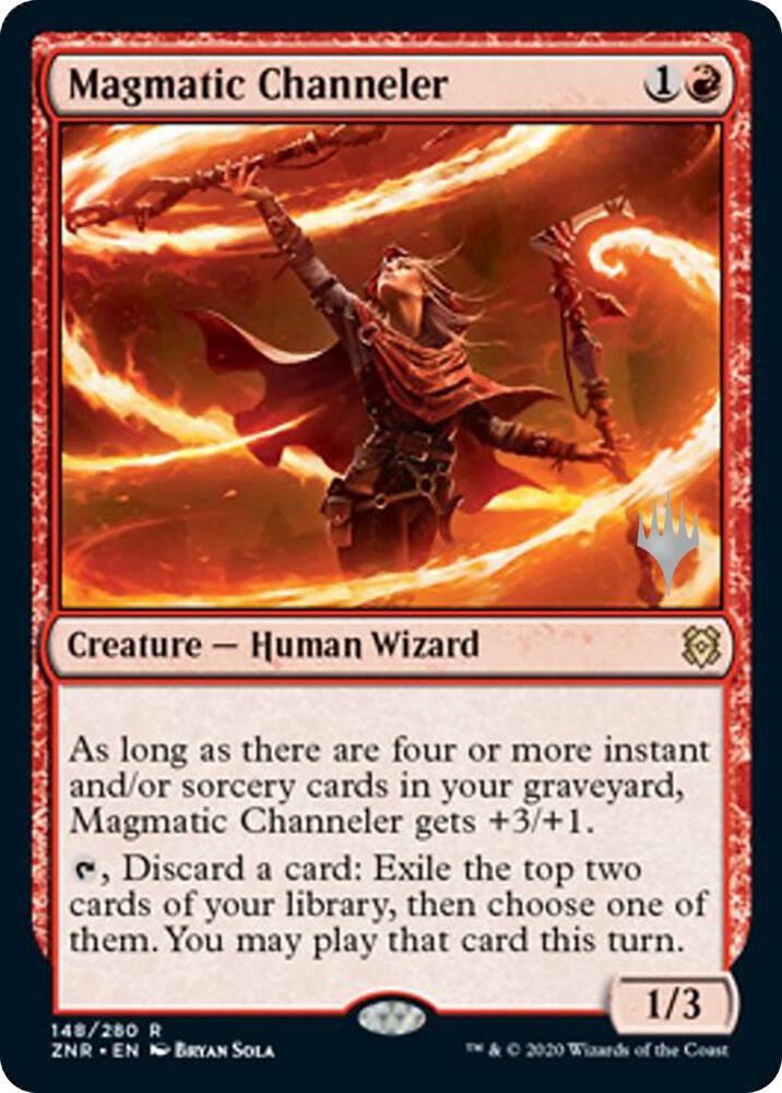 Magmatic Channeler 148 (Promo Pack: Zendikar Rising)  - Foil | Good Games Adelaide SA