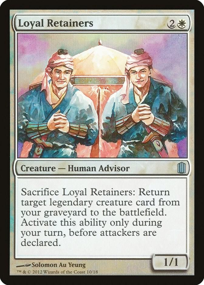 Loyal Retainers 10 (Commander's Arsenal)  - Foil | Good Games Adelaide SA
