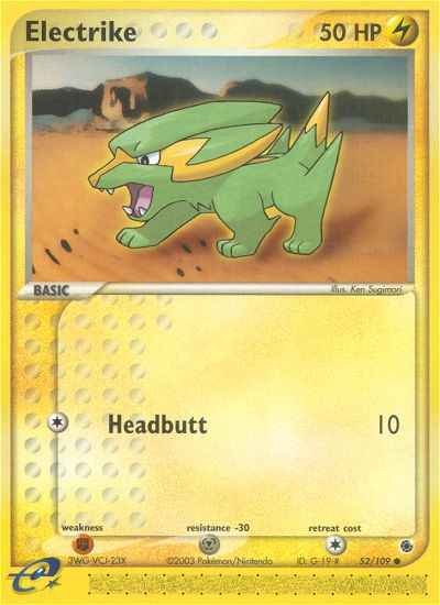 Electrike (52/109) [EX: Ruby & Sapphire] | Good Games Adelaide SA