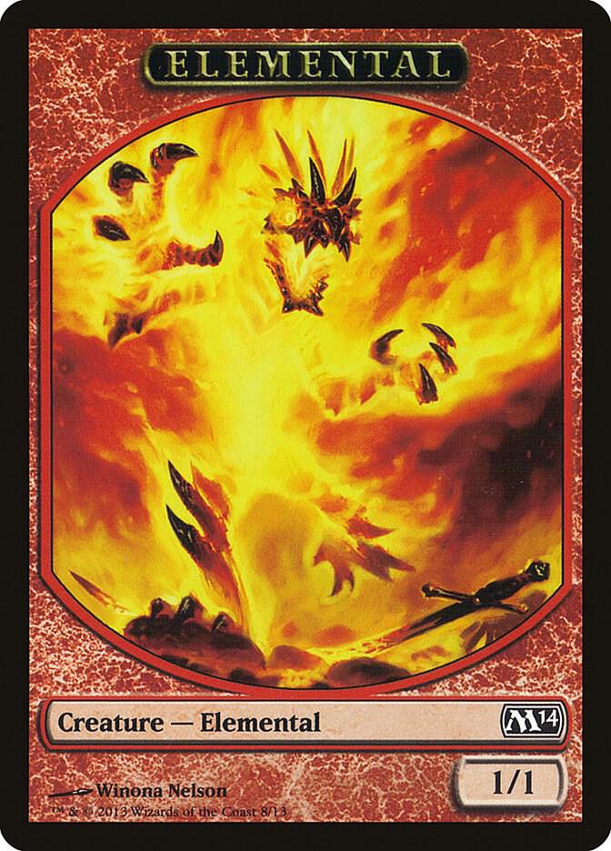 Elemental Token 8 (Magic 2014 (M14))  | Good Games Adelaide SA