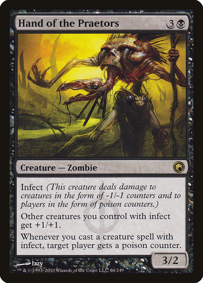 Hand of the Praetors 66 (Scars of Mirrodin)  - Foil | Good Games Adelaide SA