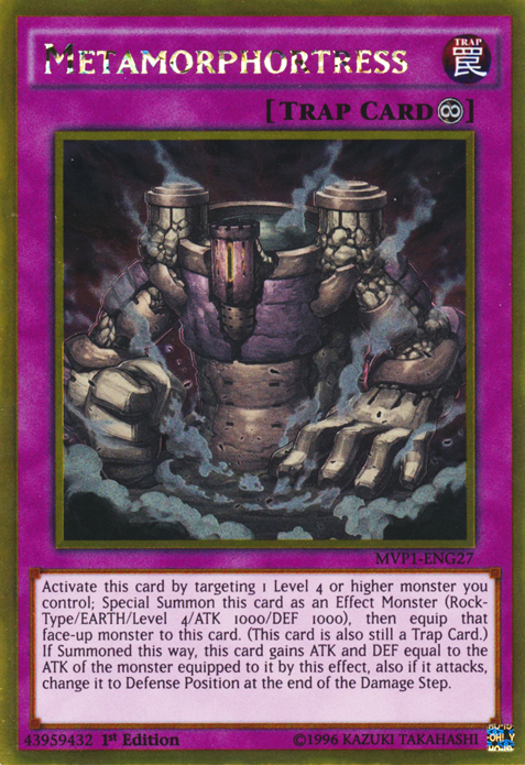 Metamorphortress [MVP1-ENG27] Gold Rare | Good Games Adelaide SA