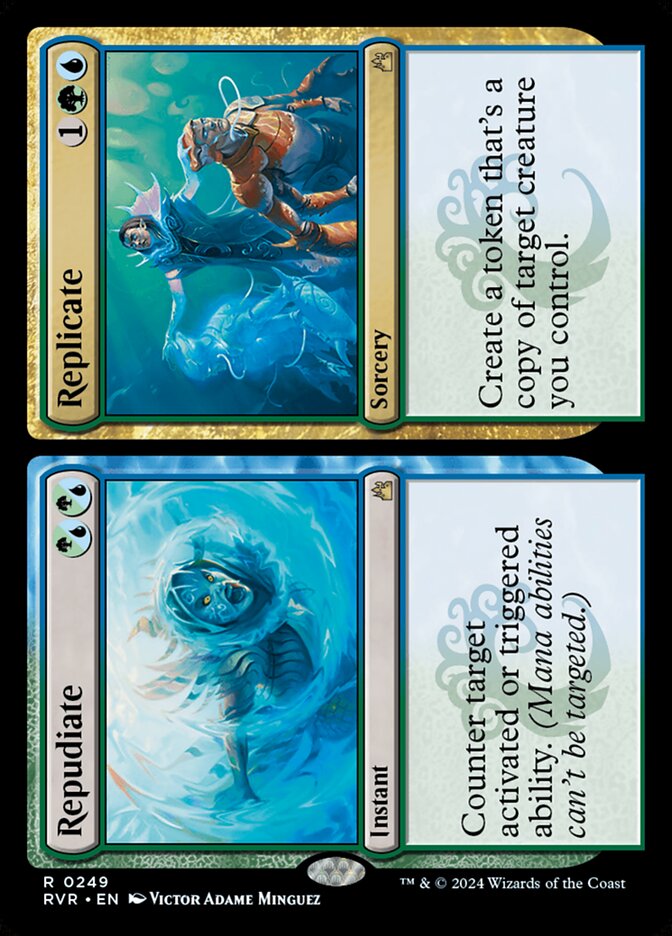 Repudiate // Replicate 249 (Ravnica Remastered)  - Foil | Good Games Adelaide SA