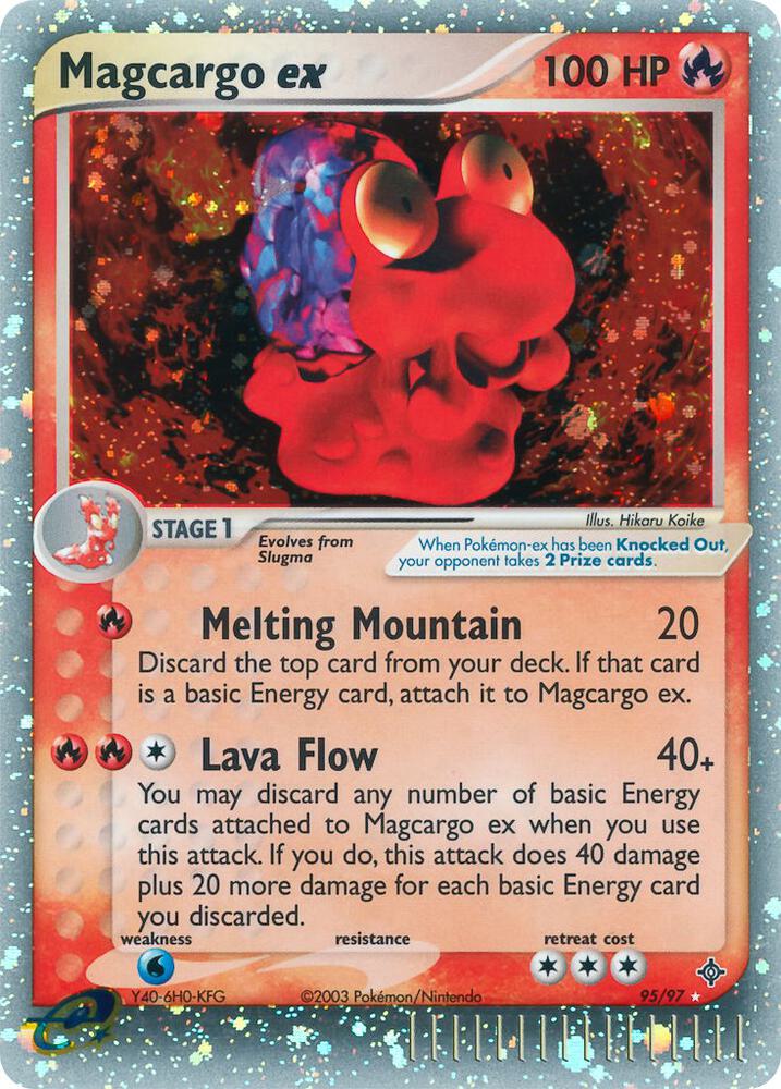 Magcargo ex 95/97 (Dragon)  - Holofoil | Good Games Adelaide SA