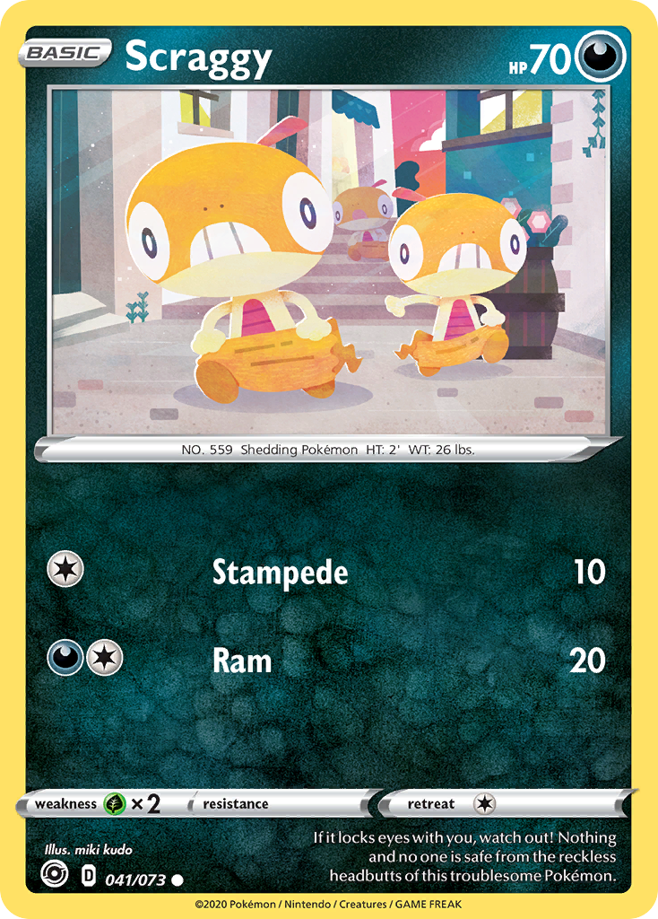Scraggy (041/073) [Sword & Shield: Champion's Path] | Good Games Adelaide SA