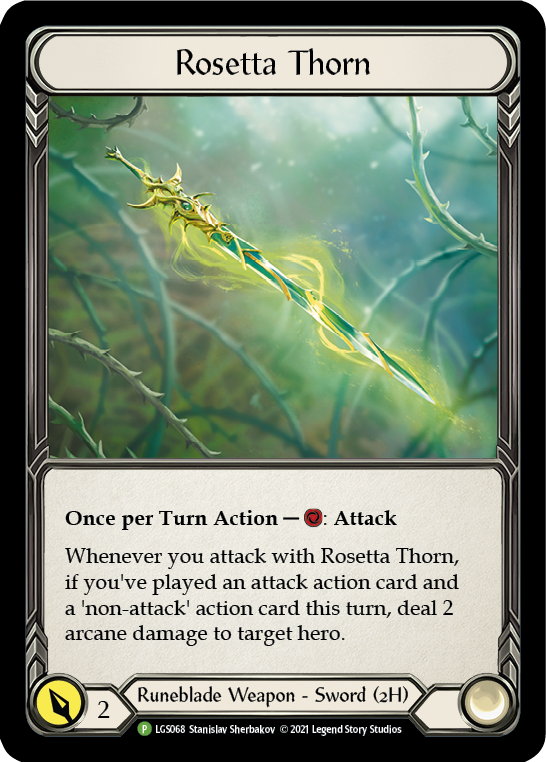 Rosetta Thorn [LGS068] (Promo)  Cold Foil | Good Games Adelaide SA