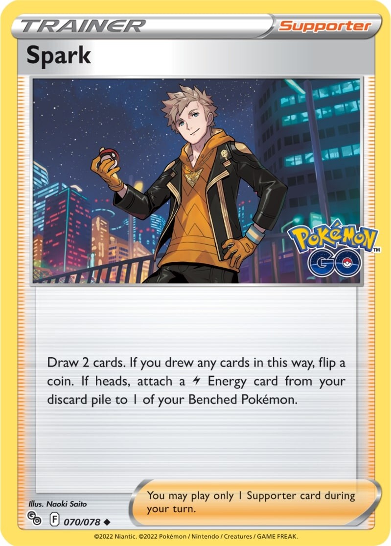 Spark (070/078) [Pokémon GO] | Good Games Adelaide SA