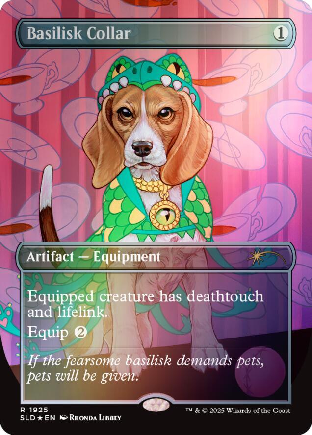 Basilisk Collar 1925 Rainbow Foil 1925 (Secret Lair Drop Series)  - Foil | Good Games Adelaide SA