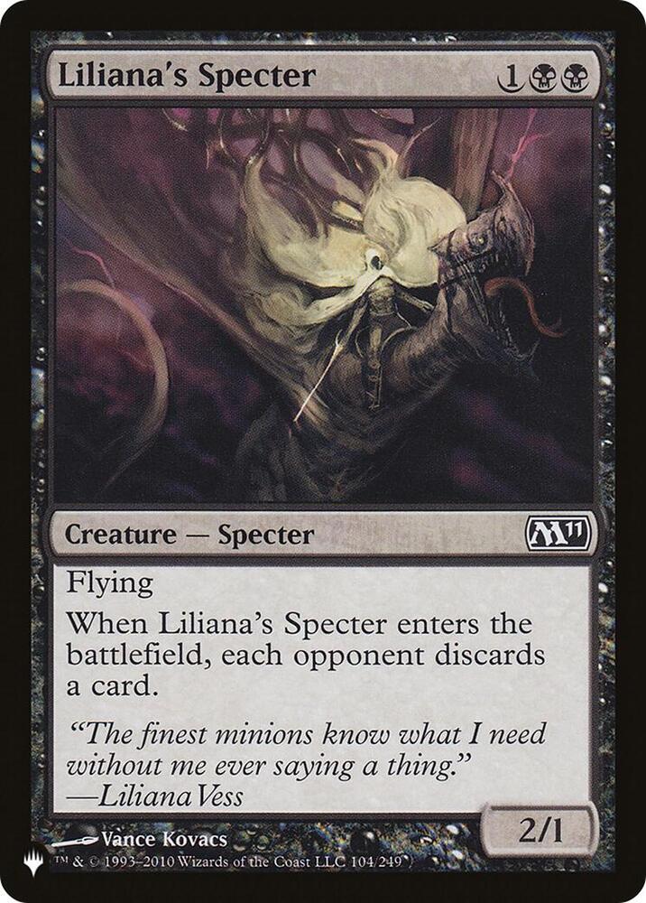 Lilianas Specter 104/249 (The List Reprints)  | Good Games Adelaide SA
