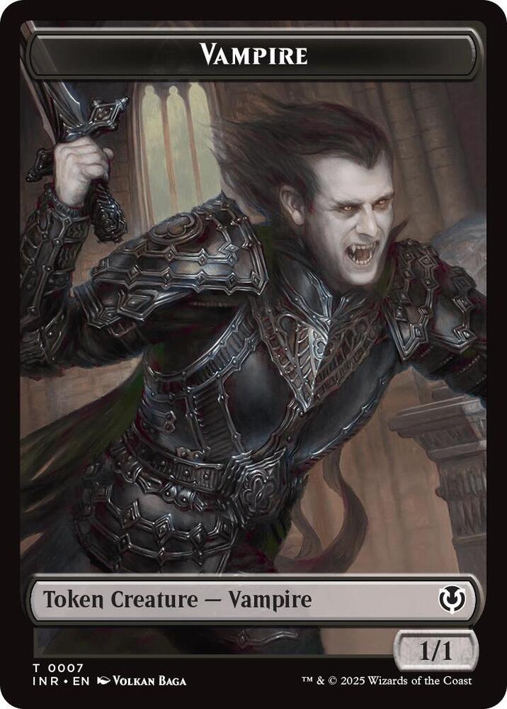 Vampire 0007 Vampire 0008 Double Sided Token 7 // 8 (Innistrad Remastered)  | Good Games Adelaide SA