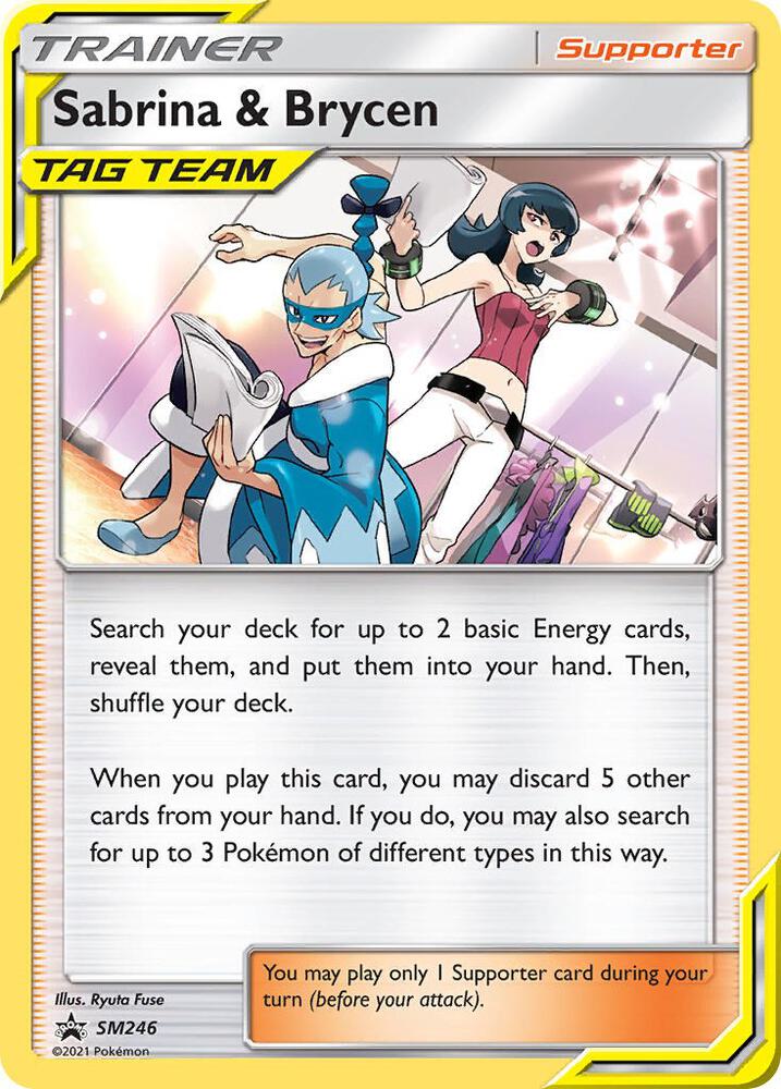 Sabrina and Brycen SM246 (SM Promos)  | Good Games Adelaide SA