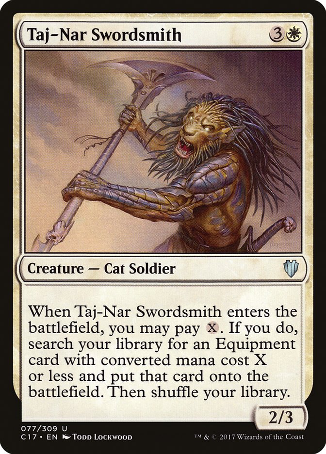 Taj-Nar Swordsmith 77 (Commander 2017)  | Good Games Adelaide SA