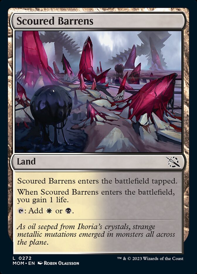 Scoured Barrens [March of the Machine] | Good Games Adelaide SA