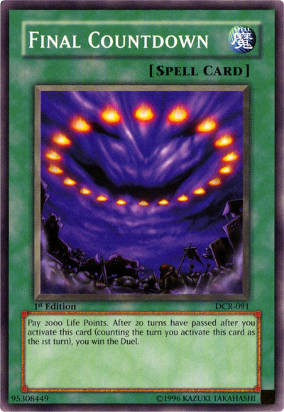 Final Countdown [DCR-091] Common | Good Games Adelaide SA